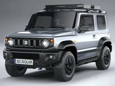 Suzuki Jimny Sierra 2022 3D model