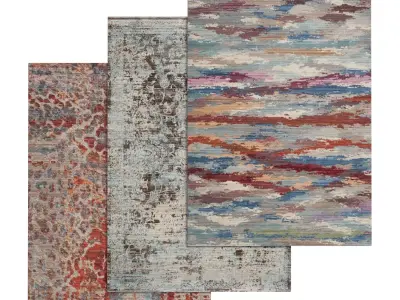 Rug Set 500 3D model