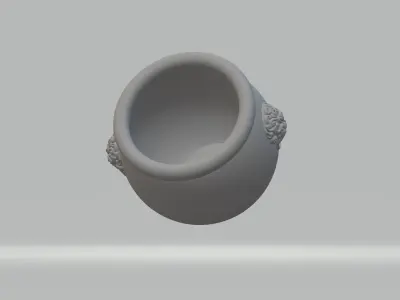 Incense Burner 3D Model Free 3D print model