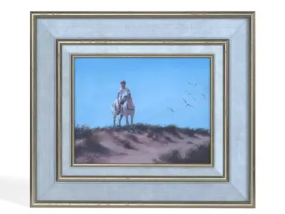 Ted Jones Dublin Ireland Irish Oil Painting PBR 3D model