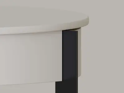 Sidetable Low-poly 3D model