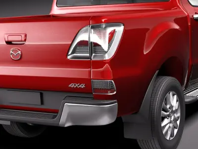 Mazda BT-50 2012 3D model