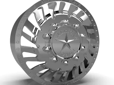 AMERICAN FORCE H92 THRUST DRW WHEEL 3D print model