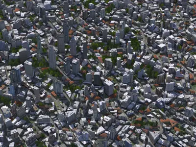 Real Time City 21 3D model