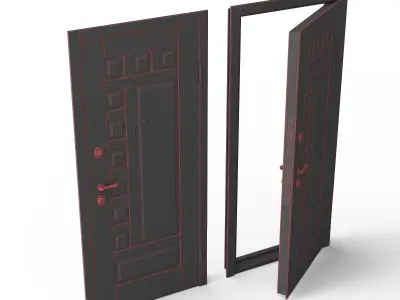 Seanic Door 3D model