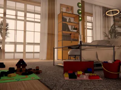 Livingroom 3D model