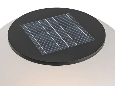 Waterproof Portable Rechargeable Solar Powered Outdoor Floor 3D model