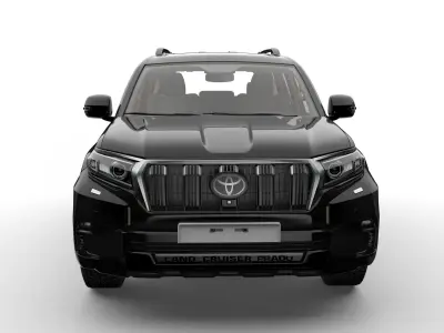 Landcruiser prado Low-poly 3D model