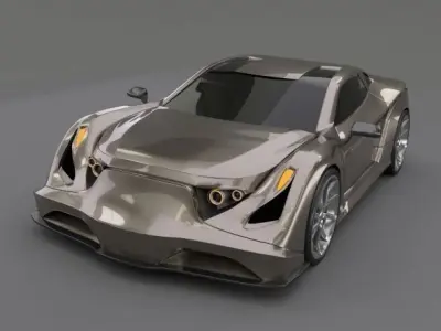 Speedtrooper concept car 3D model