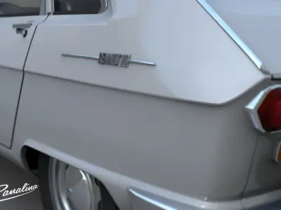 Renault 16 TS - 1970 3D model