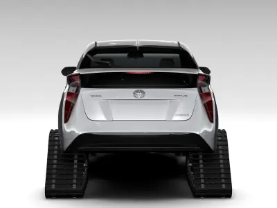 Toyota Prius Crawler 2017 3D model