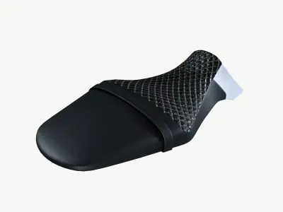 Bike seats Low-poly 3D model