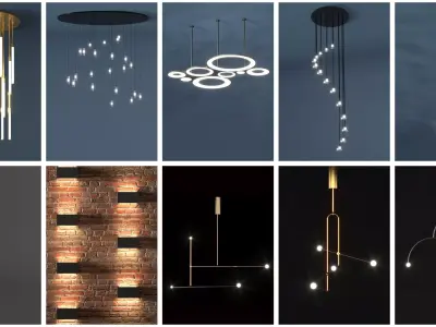 Light 1001-1010 3D model