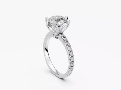 ZKR02 ENGAGEMENTRING  3D print model