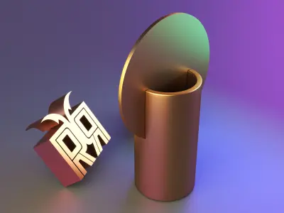 MINIMAL MODERN VASE 3D print model