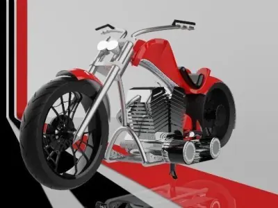AMERICAN CHOPPER 3D model