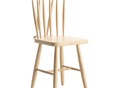 Branca RB Dining Chair 3D model