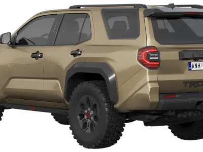 Toyota 4Runner TRDpro 2025 3D model