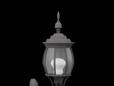 Wall Street Lamp 3D model