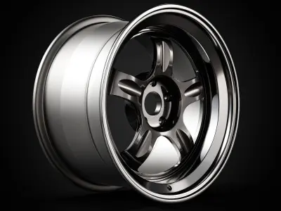 Volk Racing 21C 3D model