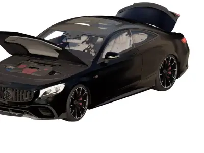 Brabus 800 S63 Coupe 3D model