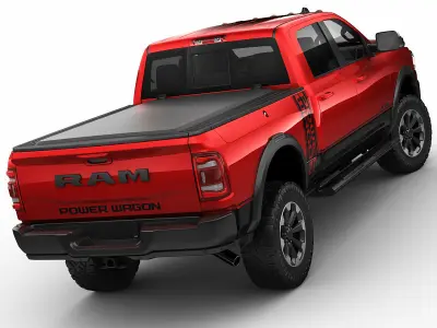 RAM Power Wagon 2019 3D model