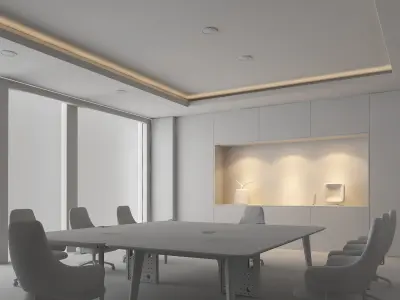 Super Hub Office  Vol 06 Low-poly 3D model