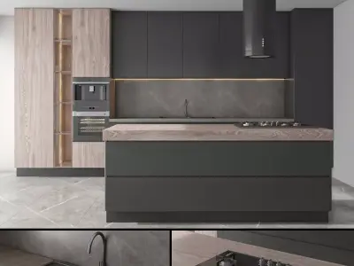 kitchen set 28  3D model