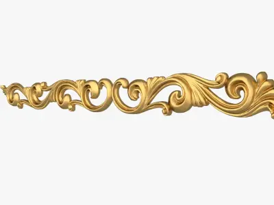 Classic decor ornament 270 3D print model