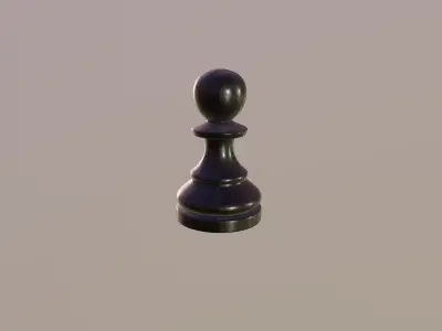 Chess Piece - Pawn 3D model