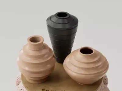 Jarrones decorativos - floreros - vasos 3D print model