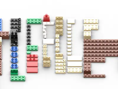 TwindBricks3D - 21259 The Pirate-Ship Voyage 3D print model