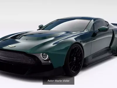 Aston Martin Car Collection 3D Model Pack