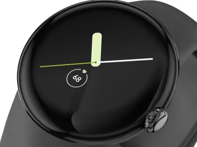 Google Pixel Watch Black 3D model