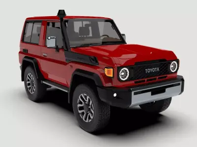 Toyota Land Cruiser J71 2024 3D model