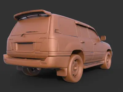 Lexus LX 470  3D print model