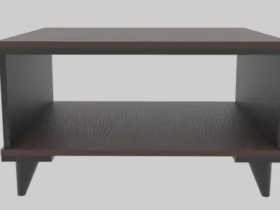 Coffee Table Free low-poly 3D model
