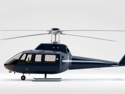 UrbanGuard Patrol Copter model pack Low-poly 3D model