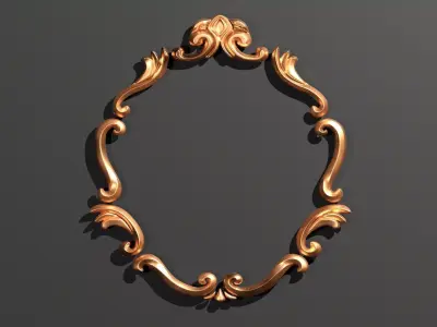 Circle Ornament 3D model