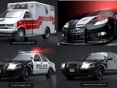 Emergency Vehicles Collection Pack