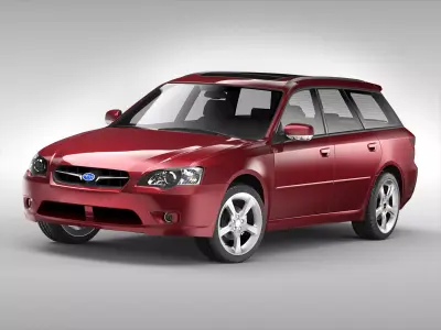 Subaru Legacy Wagon 2003 - 2009 3D model