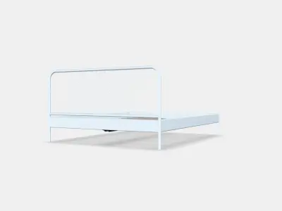 NESTTUN Bed frame 3 Low-poly 3D model