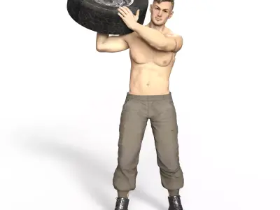 MECHANIC MEN 2 3D print model