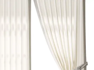 Curtains 06 3D model