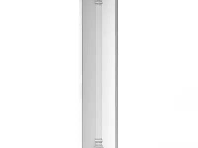 Throne Room Corner Wall 3D model