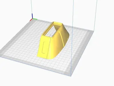 Praga V3S modified HOOD --addon-- Free 3D print model