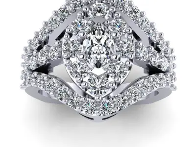 CAD-1871-Ring 3D print model