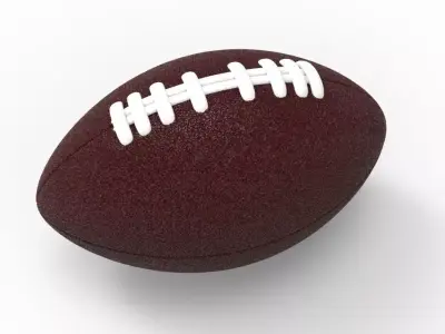 ball    American football    rugby 3D model