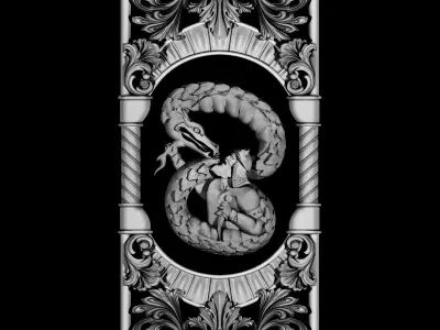 Decorative Ornamental 72 3D model