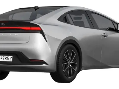 Toyota Prius 2023 3D model